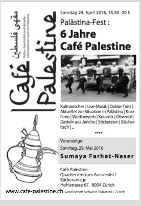6 Jahre Caf Palestine Zrich