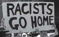 Racists Go Home